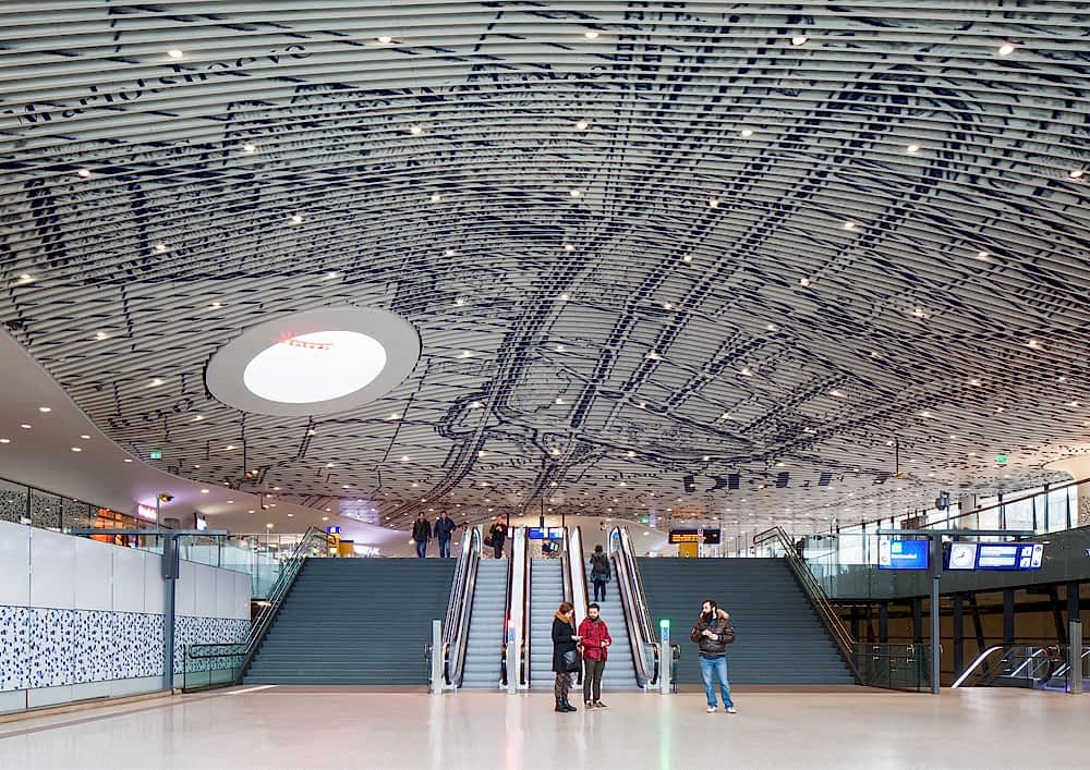 Arriving in Delft - Delft Train Station. video